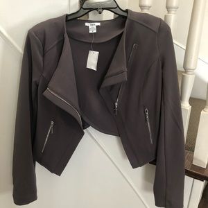 New with tags! Sleek Grey Jacket.